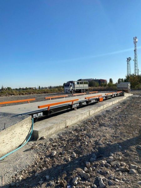Elite Sistem Zemin Üstü Tır Kantarı Kurulumu — Saha Ekibi