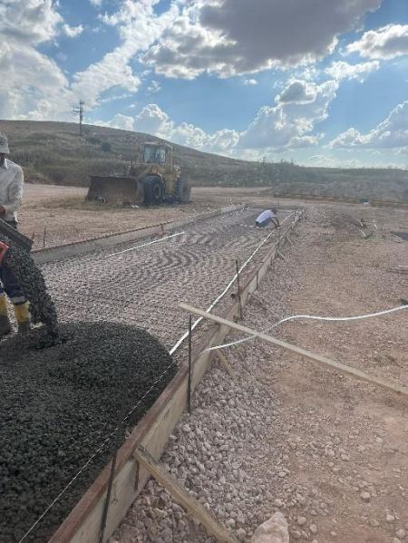 Kantar Temel Betonarme Çalışması
