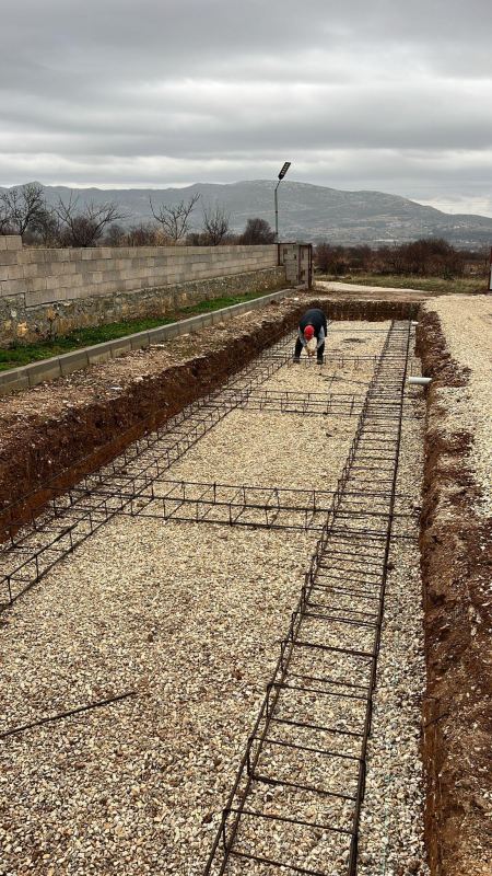 Kantar Temel Betonarme Çalışması — Çalışma Anı