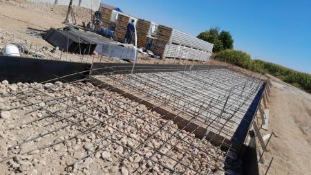 Kantar Temel Betonarme Çalışması — Saha Ekibi