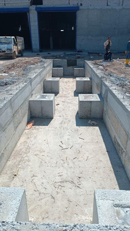 Kantar Temel Betonarme Çalışması — Tamamlanmış Hali