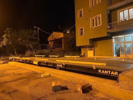 Zemin Üstü Tip B Tır Kantarı Kurulumu — Uygulama Detayı