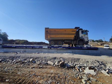 Zemin Üstü Tır Kantarı Devreye Alma — Yakın Çekim