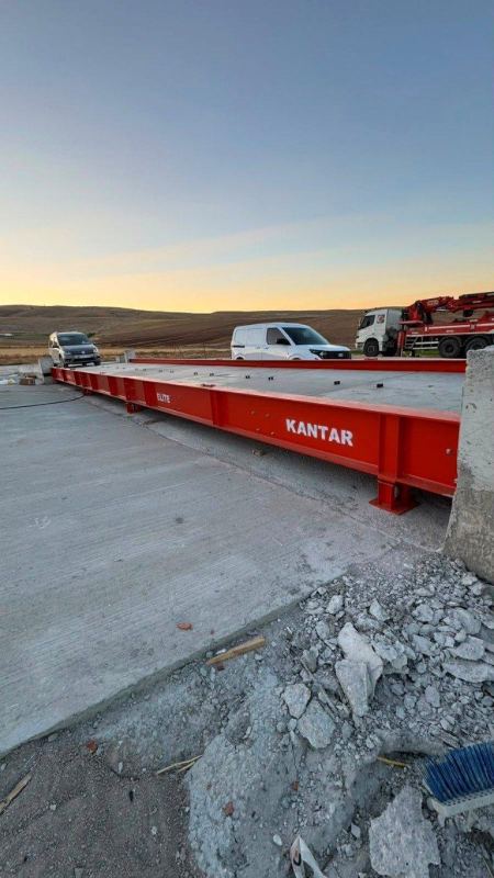 Zemin Üstü Tır Kantarı Projesi — Teknik Detay
