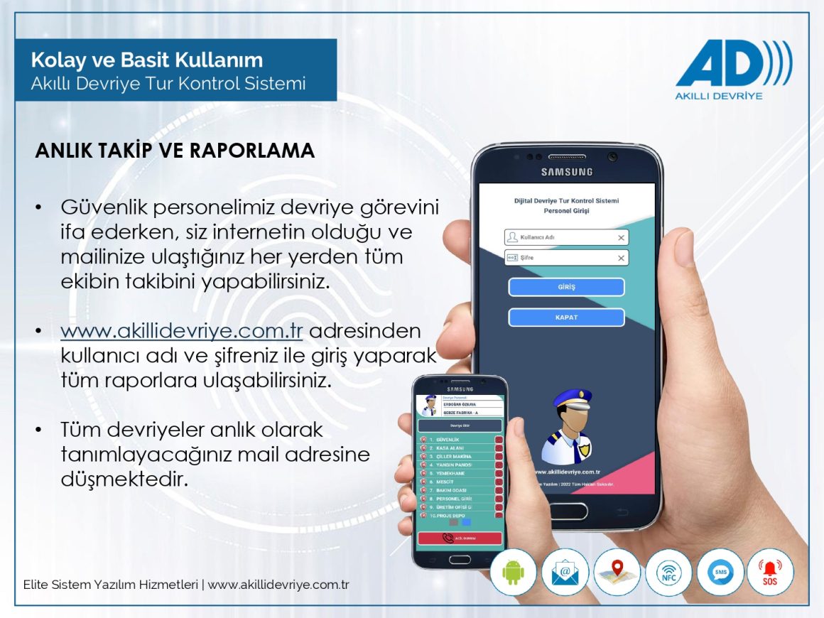 Akıllı Devriye Tur Kontrol Sistemi