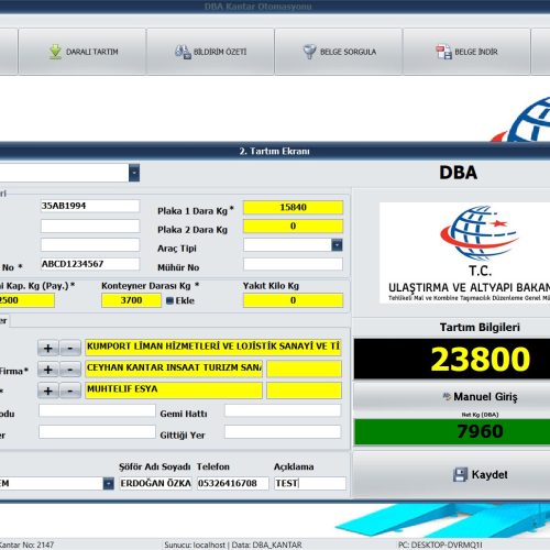 DBA Kantar Programı
