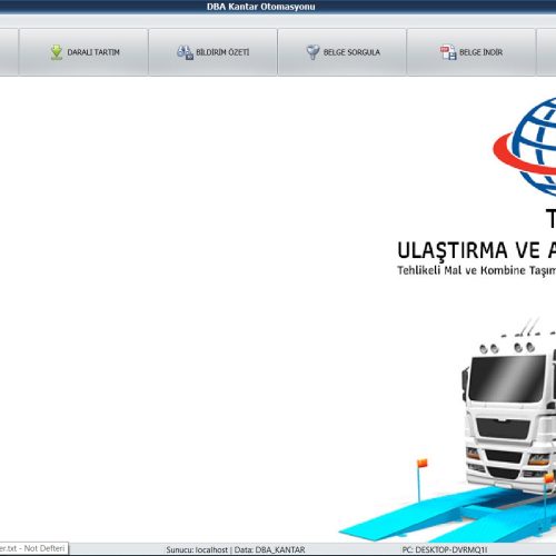 Ulaştırma Bakanlığına Entegre Kantar Programı