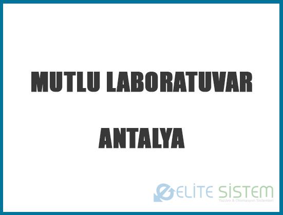 Mutlu Tıbbi Tahlil Laboratuvarı