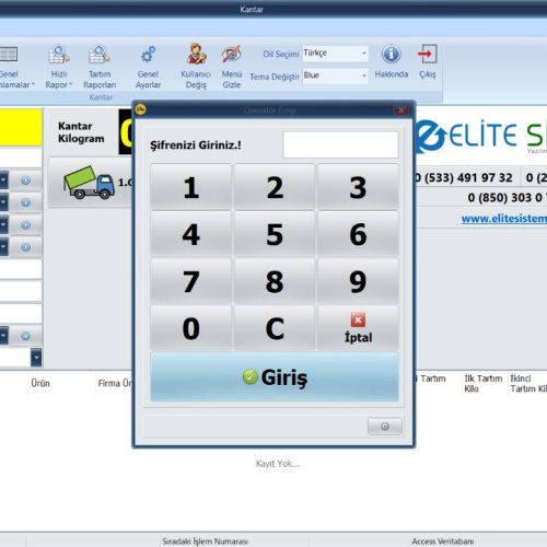 TÜRMOB Entegre Kantar Programı